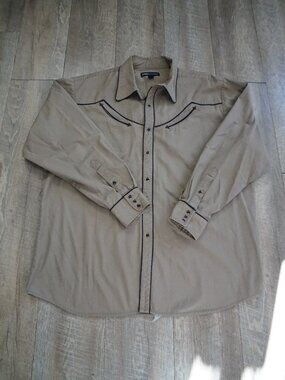 MWG Apparel Pearl Snap Button Down Shirt